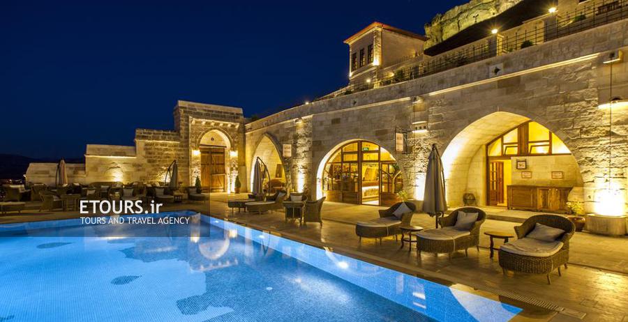 هتل غارهای طلایی کایاکاپی کاپادوکیا